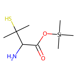 Penicillamine, mono-TMS