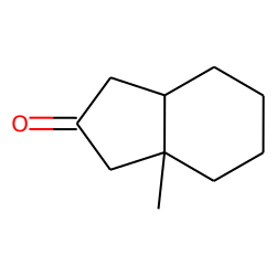 2H-Inden-2-one, octahydro-3a-methyl-, trans-