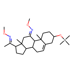5-Pregnen-3-«beta»-ol-11,20-dione, MO-TMS