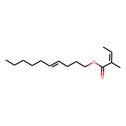(Z)-Dec-4-enyl (E)-2-methylbut-2-enoate