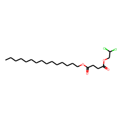 Succinic acid, 2,2-dichloroethyl pentadecyl ester