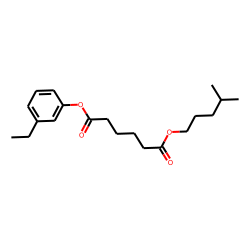 Adipic acid, 3-ethylphenyl isohexyl ester
