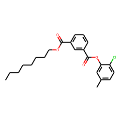 Isophthalic acid, 2-chloro-5-methylphenyl octyl ester