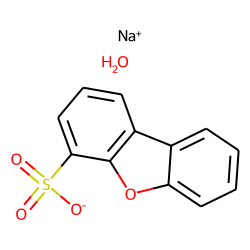 4-Dibenzofuransulfonic acid, sodium salt, hydrate