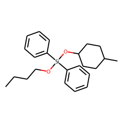 Silane, diphenylbutoxy(cis-4-methylcyclohexyloxy)-