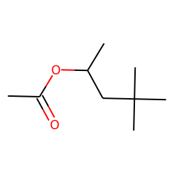 CH3C(O)OCH(CH3)CH2C(CH3)3