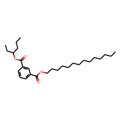 Isophthalic acid, hex-3-yl tetradecyl ester