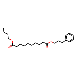 Sebacic acid, butyl 3-phenylpropyl ester