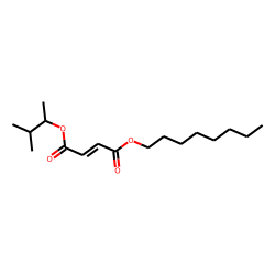 Fumaric acid, 3-methylbut-2-yl octyl ester