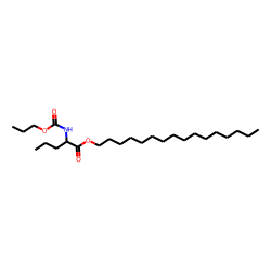 l-Norvaline, n-propoxycarbonyl-, hexadecyl ester