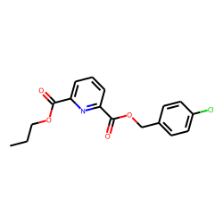 2,6-Pyridinedicarboxylic acid, 4-chlorobenzyl propyl ester
