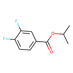 3,4-Difluorobenzoic acid, isopropyl ester