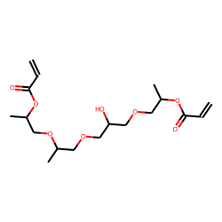 diacrylate of tri-propoxylated glycerol (Acrylic acid 2-{2-[3-(2-acryloyloxy-propoxy)-2-hydroxy-propoxy]-1-methyl-ethoxy}-1-methyl-ethyl ester)