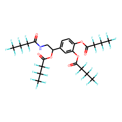 (-)-Norepinephrine, N,O,O',O''-tetrakis(heptafluorobutyryl)-