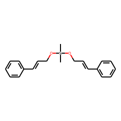 Silane, dimethyldi(3-phenylprop-2-enyloxy)-