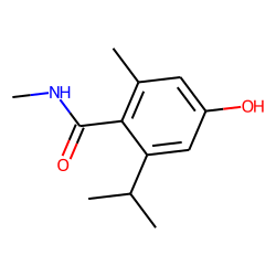 Benzamide, 4-hydroxy, 2-(1-methylethyl), N,6-dimethyl