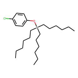 4-Chloro-1-trihexylsilyloxybenzene