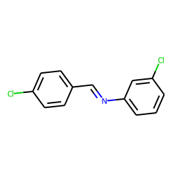p-chlorobenzylidene-(3-chlorophenyl)-amine