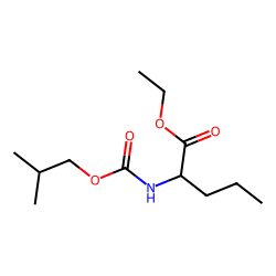 L-norvaline, n-isobutoxycarbonyl-, ethyl ester