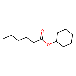 Hexanoic acid, cyclohexyl ester