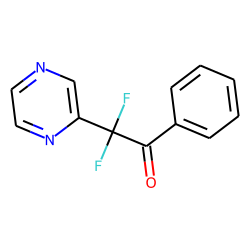 Alpha,alpha-difluorophenacyl pyrazine