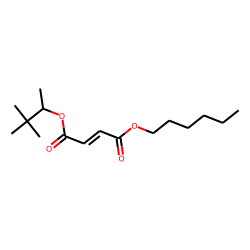 Fumaric acid, 3,3-dimethylbut-2-yl hexyl ester