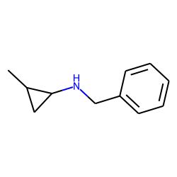Benzylamine, n-(2-methylcyclopropyl)-
