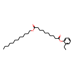 Sebacic acid, dodecyl 2-ethylphenyl ester
