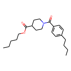 Isonipecotic acid, N-(4-butylbenzoyl)-, pentyl ester