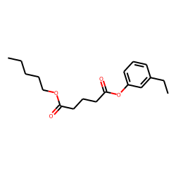Glutaric acid, 3-ethylphenyl pentyl ester