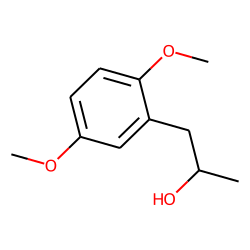 Phenethyl alcohol, 2,5-dimethoxy-alpha-methyl-