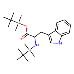 L-Tryptophan, N«alpha»-tert-butyldimethylsilyl-, tert-butyldimethylsilyl ester