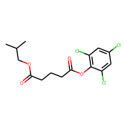Glutaric acid, isobutyl 2,4,6-trichlorophenyl ester
