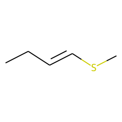 1-Butene, 1-(methylthio)-, (E)-