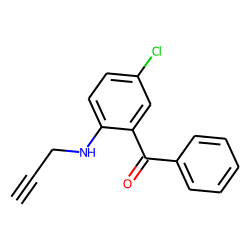 2-(2-propynylamino)-5-chloro-benzophenone