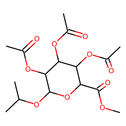 Isopropyl glucuronide, methyl ester, triacetate
