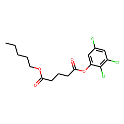 Glutaric acid, pentyl 2,3,5-trichlorophenyl ester
