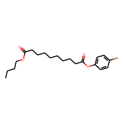Sebacic acid, 4-bromophenyl butyl ester