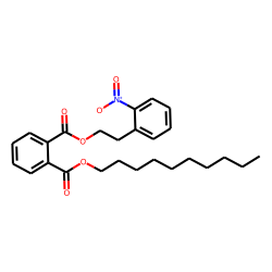 Phthalic acid, decyl 2-(2-nitrophenyl)ethyl ester