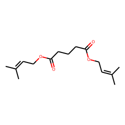 Glutaric acid, di(3-methylbut-2-enyl) ester
