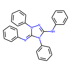 3-Anilino-1,4-diphenyl-5-phenylimino-1,2,4-triazoline