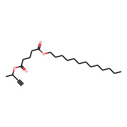Glutaric acid, but-3-yn-2-yl tridecyl ester