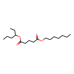 Glutaric acid, heptyl 3-hexyl ester