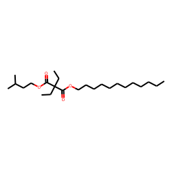 Diethylmalonic acid, dodecyl 3-methylbutyl ester