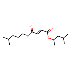 Fumaric acid, isohexyl 4-methylpent-2-yl ester