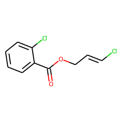 2-Chlorobenzoic acid, 3-chloroprop-2-enyl ester