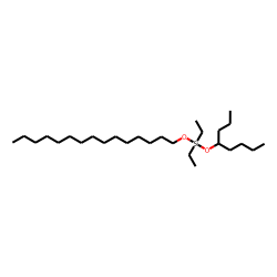 Silane, diethyl(4-octyloxy)pentadecyloxy-