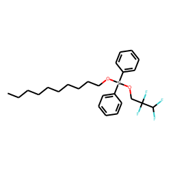 Silane, diphenyldecyloxy(2,2,3,3-tetrafluoropropoxy)-
