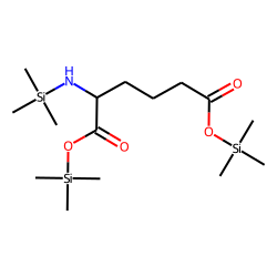 «alpha»-Aminoadipic acid, triTMS