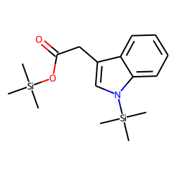 1H-Indole-3-acetic acid, 1-(trimethylsilyl)-, trimethylsilyl ester